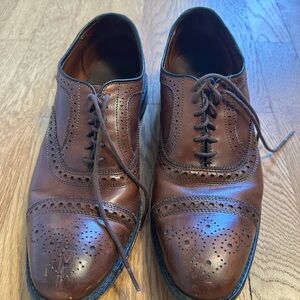 Allen Edmonds Rich Brown Leather Oxfords